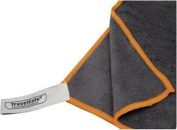 TravelSafe ručník Microfiber Terry Towel XL charcoal/orange