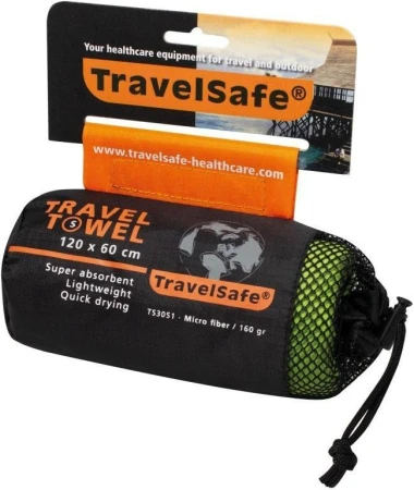 TravelSafe ručník Microfiber Towel S lime green