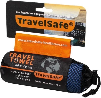 TravelSafe ručník Microfiber Towel XS charcoal
