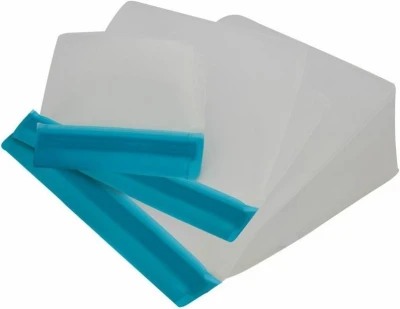 Travel Safe Leakproof Bag transparentní sada 3 pouzder
