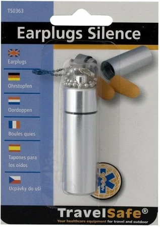 TravelSafe ucpávky do uší Earplugs Silence