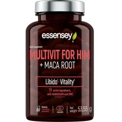 Trec Nutrition ESSENSEY Multivitamíny pro muže s MACA - 90 kapslí Trec Nutrition ESSENSEY Multivitamíny pro muže s MACA - 90 kapslí
