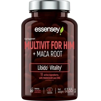 Trec Nutrition ESSENSEY Multivitamíny pro muže s MACA - 90 kapslí Trec Nutrition ESSENSEY Multivitamíny pro muže s MACA - 90 kapslí