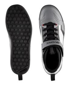 Force DOWNHILL šedo-čierne cyklistické tretry