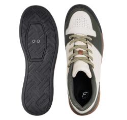 Force ESCAPE SPD krémově-olivové cyklistické tretry