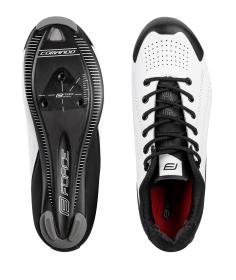 Force COMANDO CARBON bílé cyklistické tretry