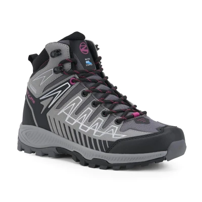 Trezeta Thunder Mid Ws Wp Grey/Fuchsia dámské turistické boty