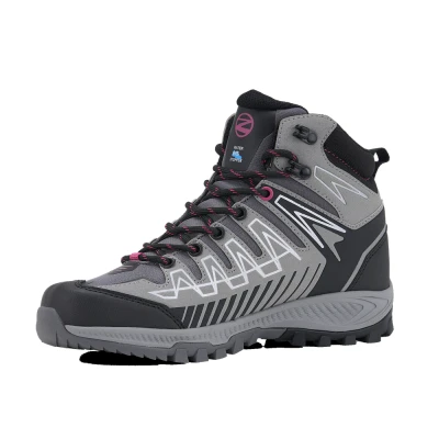 Trezeta Thunder Mid Ws Wp Grey/Fuchsia dámské turistické boty