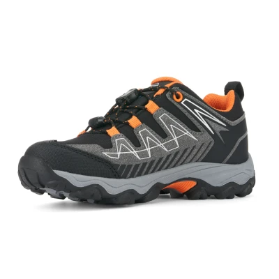Trezeta Thunder WP Jr grey/orange dětské turistické boty