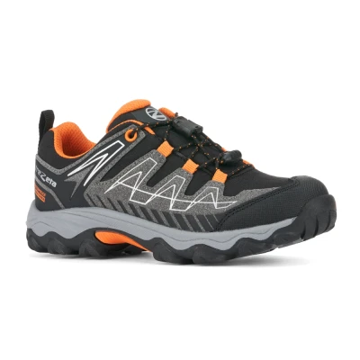 Trezeta Thunder WP Jr grey/orange dětské turistické boty