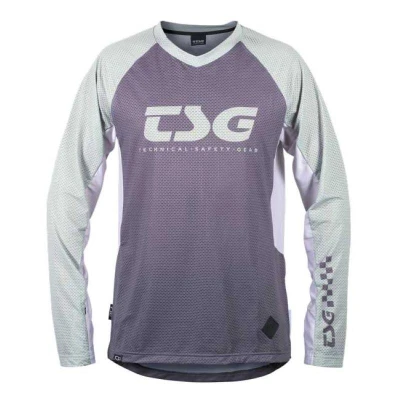 TSG Dres Breeze Jersey dlouhý rukáv limegrey