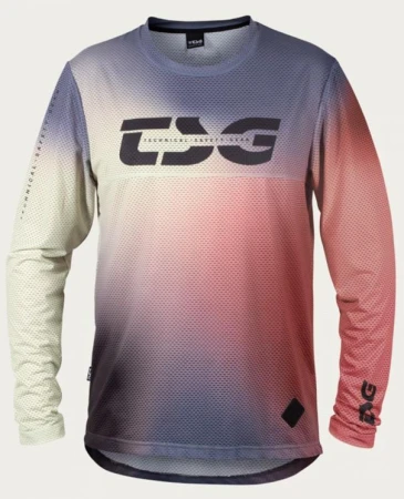 TSG Dres Grip Jersey dlouhý rukáv Color blur