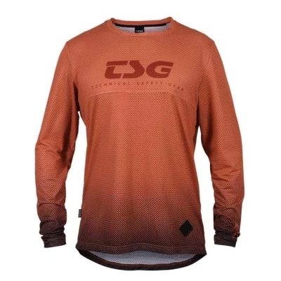 TSG Grip Jersey Desert Red pánský cyklodres s dlouhým rukávem