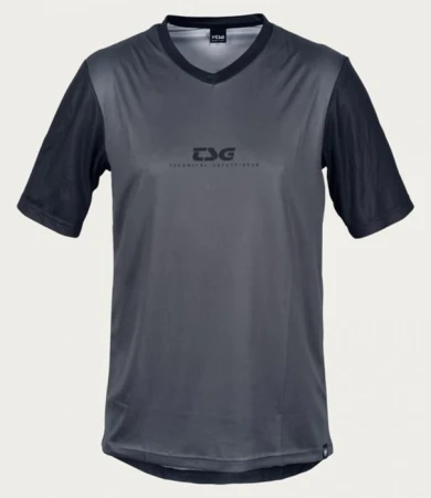 TSG Dres Waft Jersey Black coal krátký rukáv