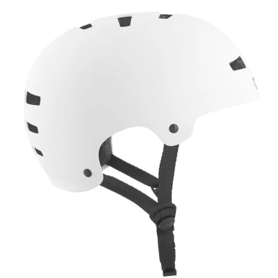 TSG Evolution Solid Color Satin White cyklistická přilba