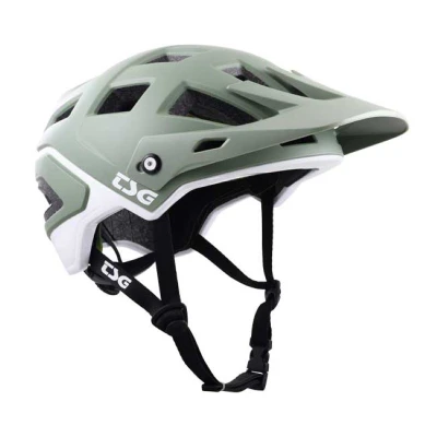 TSG Přilba Scope Solid Color Satin Green-White