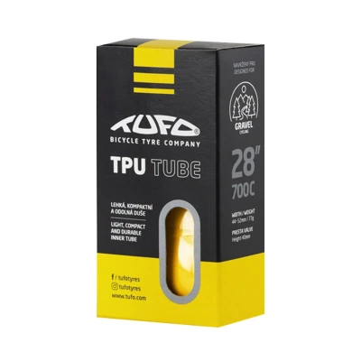 TUFO Duše GRAVEL TPU 44-52/622 gal. ventil FV60