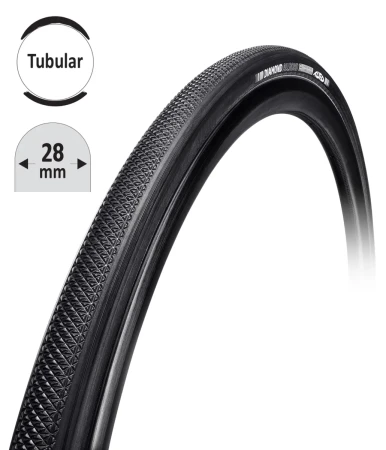 Tufo Galuska DIAMOND ALLROAD črn-črn 28palců/28mm