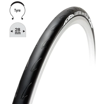 TUFO Plášť Comtura Aero 28 700x28C, kevlar, černý TUFO Plášť Comtura Aero 28 700x28C, kevlar, černý