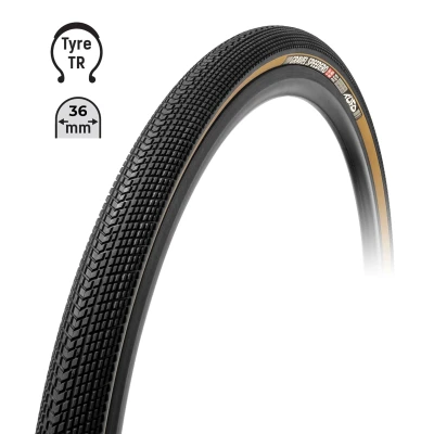 TUFO Plášť Gravel SPEEDERO 700x36C, bezduš.črn/béž
