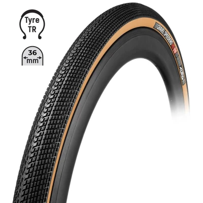 TUFO Plášť Gravel SPEEDERO HD 700x36C,bezd.črn/béž TUFO Plášť Gravel SPEEDERO HD 700x36C,bezd.črn/béž