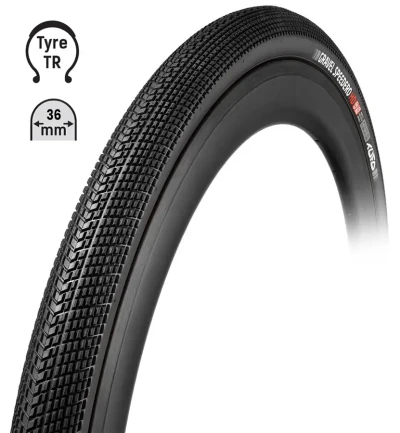 TUFO Plášť Gravel SPEEDERO HD 700x36C, bezduš. črn