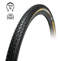 TUFO Plášť Gravel SWAMPERO 700x40C, bezduš.črn/béž