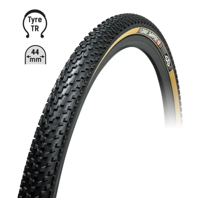 TUFO Plášť Gravel SWAMPERO 700x44C,bezduš .črn/béž TUFO Plášť Gravel SWAMPERO 700x44C,bezduš .črn/béž