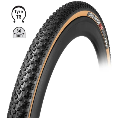TUFO Plášť Gravel SWAMPERO HD 700x36C,bezd.črn/béž TUFO Plášť Gravel SWAMPERO HD 700x36C,bezd.črn/béž