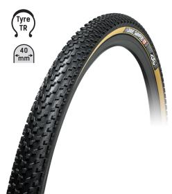 TUFO Plášť Gravel SWAMPERO HD 700x40C, bezduš. čierny/béžový TUFO Plášť Gravel SWAMPERO HD 700x40C, bezduš. čierny/béžový