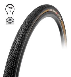 TUFO Plášť Gravel THUNDERO 700x36C, bezduš.črn/béž TUFO Plášť Gravel THUNDERO 700x36C, bezduš.črn/béž