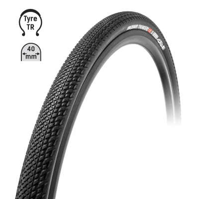 TUFO Plášť Gravel THUNDERO 700x40C, bezduš. črn TUFO Plášť Gravel THUNDERO 700x40C, bezduš. črn
