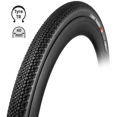 TUFO Plášť Gravel THUNDERO HD 700x40C, bezduš. črn TUFO Plášť Gravel THUNDERO HD 700x40C, bezduš. črn