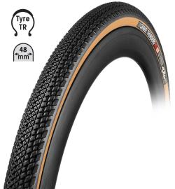 TUFO Plášť Gravel THUNDERO HD 700x48C,bezd.črn/béž TUFO Plášť Gravel THUNDERO HD 700x48C,bezd.črn/béž