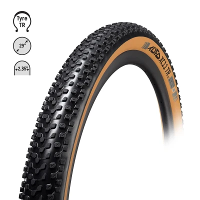 TUFO Plášť MTB XC11 TR 29" x2,35,kevlar,bezduš.béž. TUFO Plášť MTB XC11 TR 29" x2,35,kevlar,bezduš.béž.