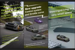 TURBO RACING 1/76 C65 DRIFT RC Car RTR (šedá)