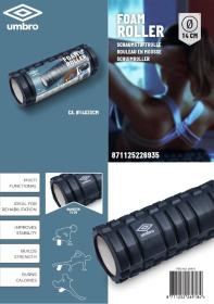Umbro Masážní válec Foam Roller UMBRO 33 x 14 cm