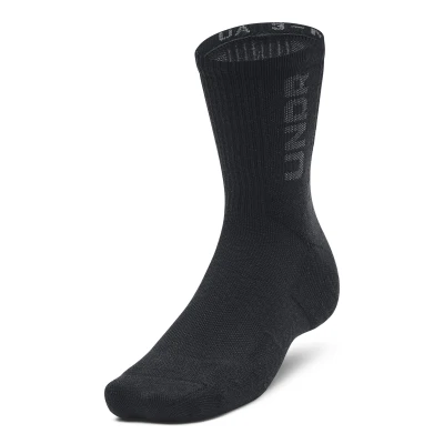 Under Armour 3 PACK-UA 3-Maker Mid-Crew-BLK ponožky