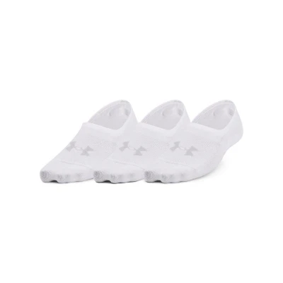 Under Armour 3 PACK-UA Breathe Lite Ultra Low-WHT ponožky