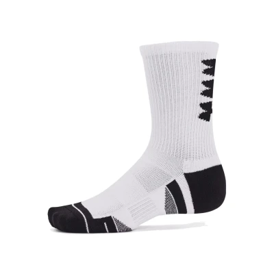 Under Armour 3 PACK-UA Perf Tech Nov Crew-WHT ponožky