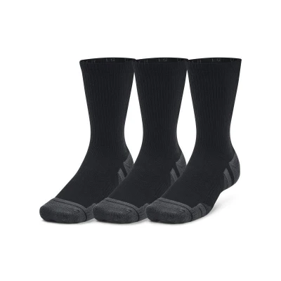Under Armour 3 PACK-UA Performance Tech Crew-BLK ponožky
