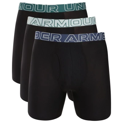 Under Armour 3 PACK-UA PERFORMANCE TECH MESH - SOLID 6 inch-BLK pánské boxerky