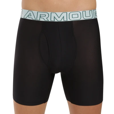 Under Armour 3 PACK-UA PERFORMANCE TECH MESH - SOLID 6 inch-BLK pánské boxerky