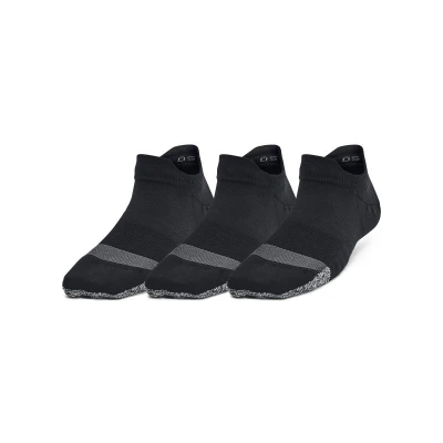 Under Armour 3 PACK-Womens UA Breathe NS Tab-BLK dámské ponožky