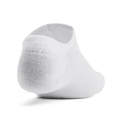 Under Armour 6 PACK-UA Essential No Show-WHT ponožky
