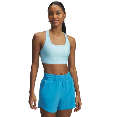 Under Armour Crossback Mid Bra-BLU dámská sportovní podprsenka