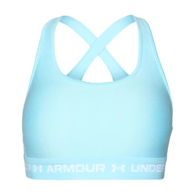 Under Armour Crossback Mid Bra-BLU dámská sportovní podprsenka