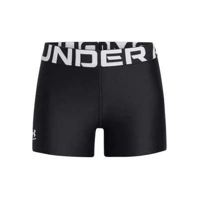 Under Armour G HG Shorty-BLK 2025 dívčí sportovní šortky Under Armour G HG Shorty-BLK 2025 dívčí sportovní šortky
