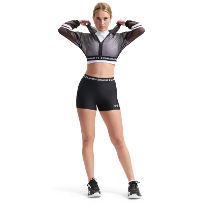 Under Armour HeatGear Mesh FZ-BLK dámská bunda