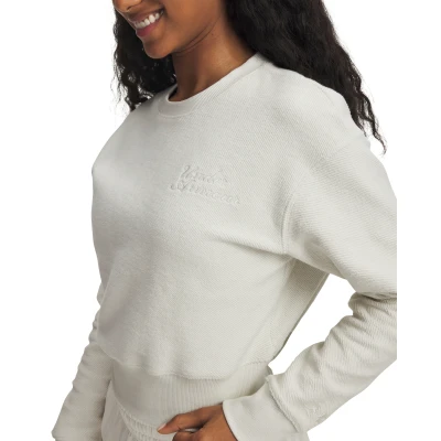 Under Armour Icon Terry Varsity Crew dámská mikina